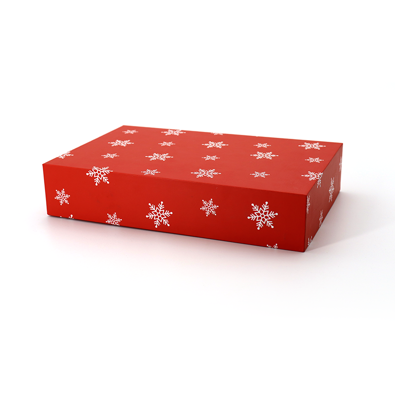 Tukku Matte Punainen Mukautettu logo Luxury Cardboard Lahjapaperi Pakkaus Suklaa lahjapakkaus kansi