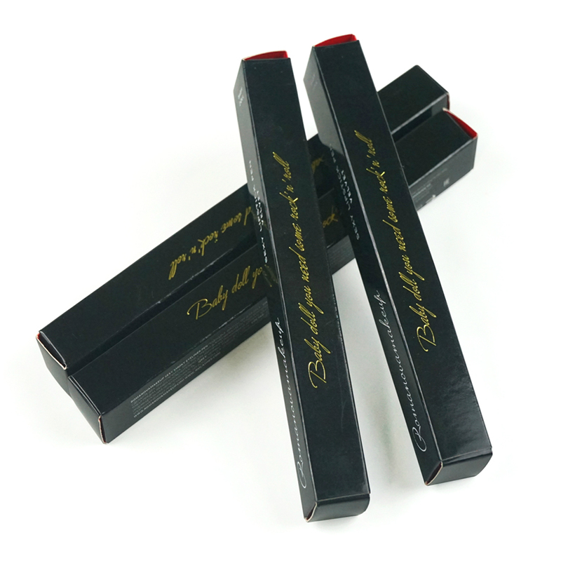 Hot Sale Custom Printing Small Lipstick Set Tolding Paper Lip Gloss pakkauskotelo