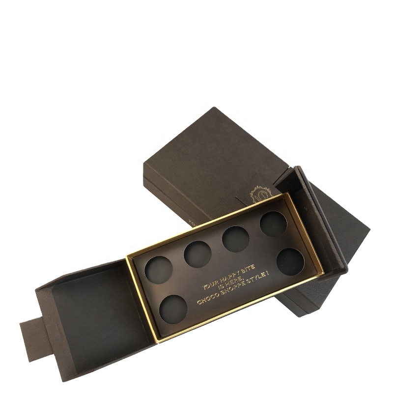 Tukku Custom Luxury Black Chocolate Bar Box Pakkaus lahjapakkaukseen